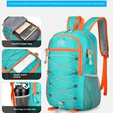 Quick-Drying Backpack Ultra-Thin Folding Backpack Unisex Outdoor Travel Mountaineering Bag Fashion Skin Bag New Foldable Backpack 210g Ultra-Light Bac - Multicolor
