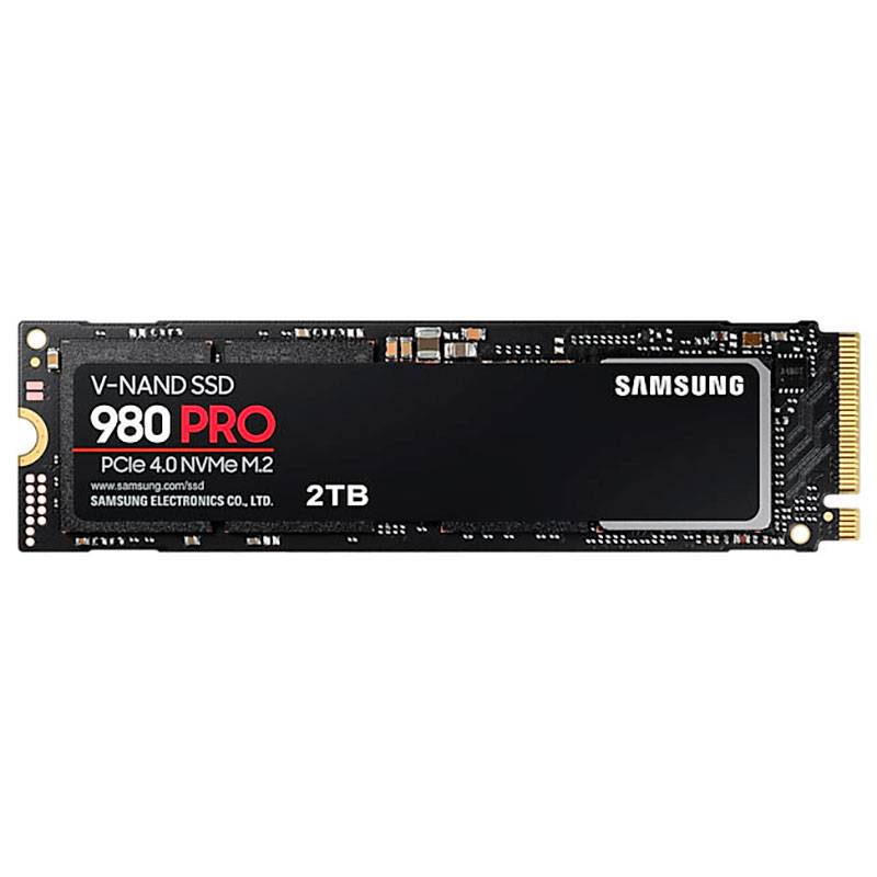 Samsung 980 PRO M.2 SSD Harddisk 2TB - PCle 4.0 NVMe M.2