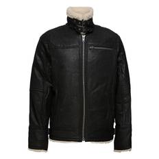 Jofama Axel Classic Pile Suede Jacket Svart
