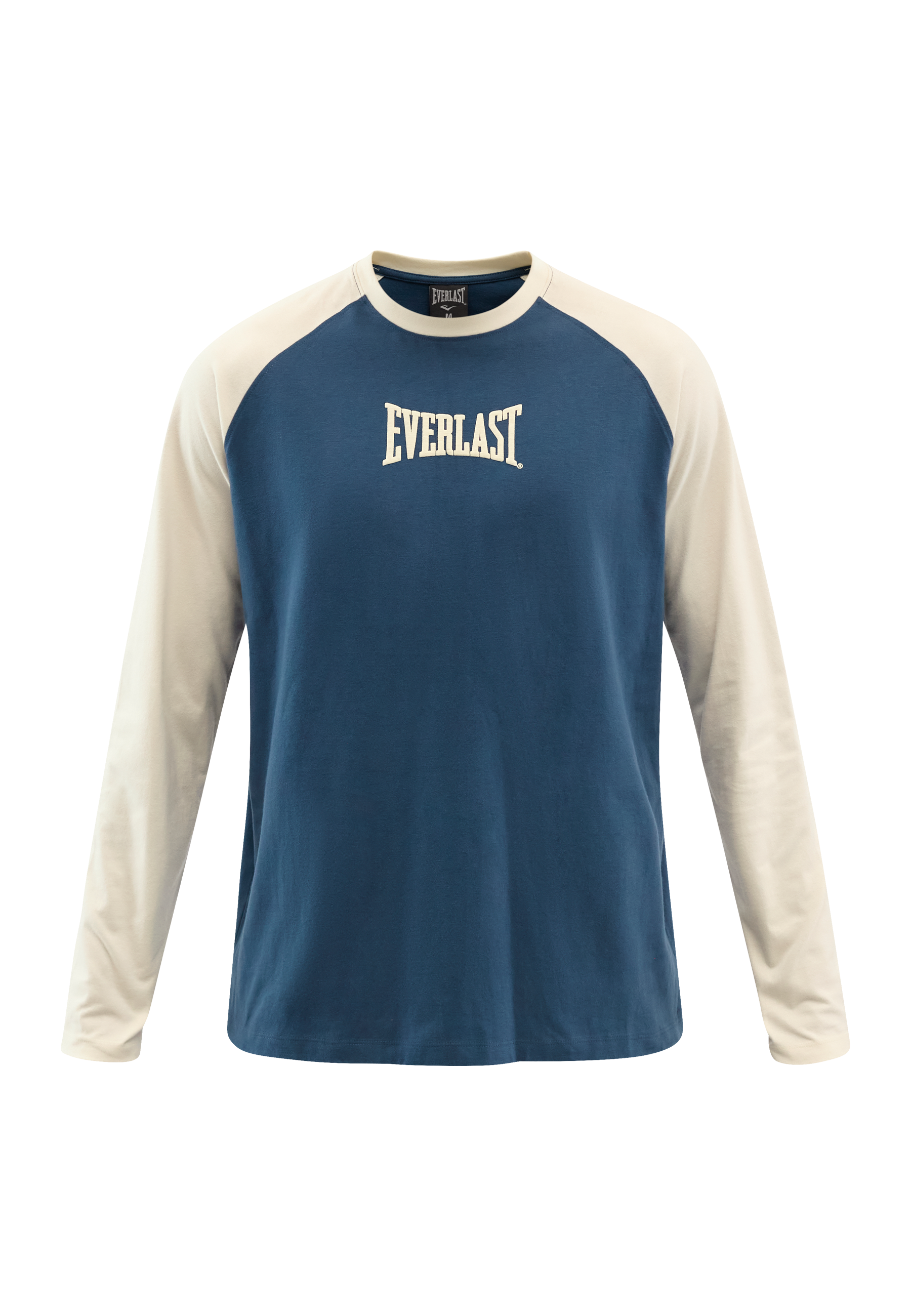 CONTRAST RAGLAN LONG SLEEVE - White/Black