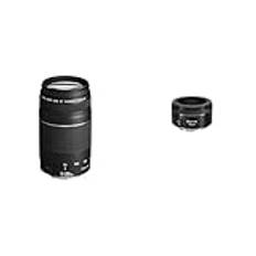 Canon EF 75-300mm f/4-5.6 III Objektiv & Canon EF 50mm f/1.8 STM Objektiv