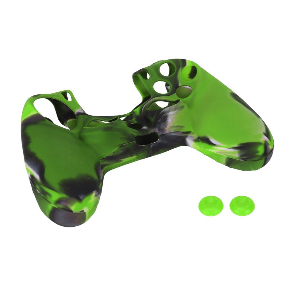 Beskyttelsesærme til PS4-controller, silikonecover til spilcontroller, blødt materiale med nitter, god kvalitet, god kvalitet, god kvalitet, holdbar