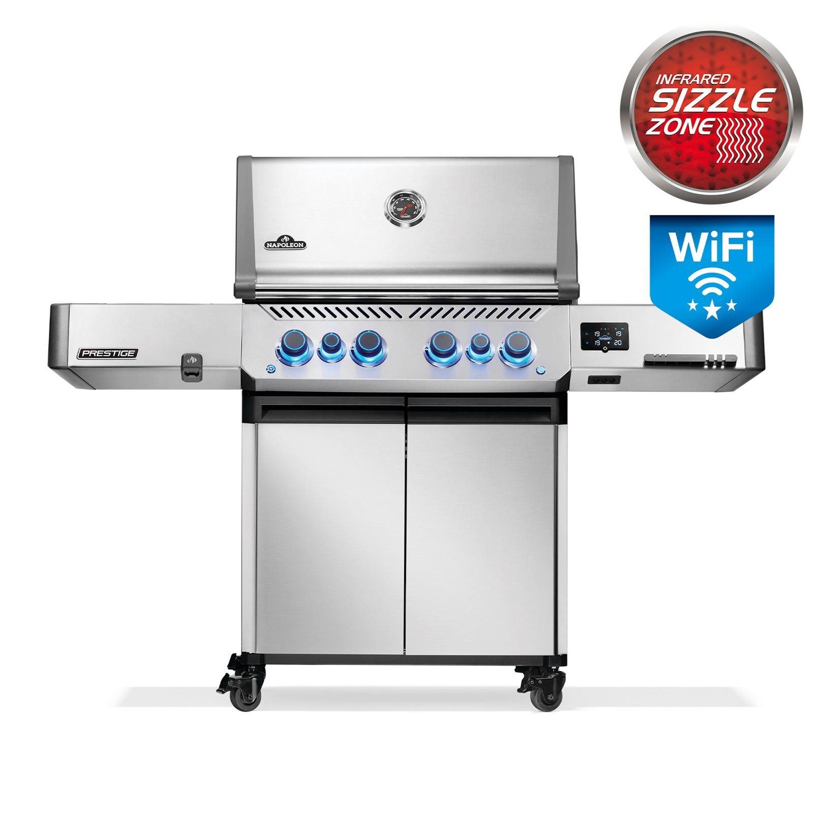 Napoleon Prestige® 500 Connected Gasgrill Rustfri Stål