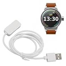 USB-laddarkabel för Oppo Watch X/WATCH2/Watch3/för ONEPLUS WATCH2 Smartwatch, Ersättnings USB-kabelladdare, Magnetisk Laddning, 3,3 Fot (Vit)