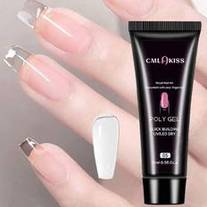 15ml Transparent Poly Gel Nail Extension Akryl Gel Smärtfri Gel Nail Quick Flytande Jelly Gel Form Tool - Genomskinlig