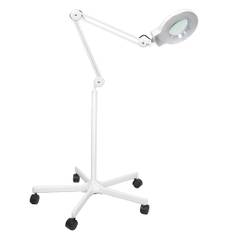 Concise Home LED förstoringsglas med rullstativ dioptrier kosmetisk lampa lupplampa läkarpraktiklampa