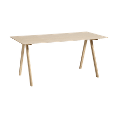 HAY CPH10 2.0 skrivbord 80x160 cm Lacquered oak-oak veneer - Brun