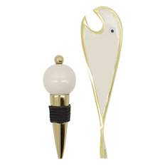 House Doctor Bar Accessories, Hdopen, Golden;Sand Vit