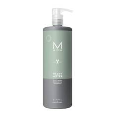 Paul Mitchell MITCH Heavy Hitter Deep Cleansing Shampoo - djuprengörande vårdande schampo för män, ta bort schampo för daglig hårvård, 1000 ml