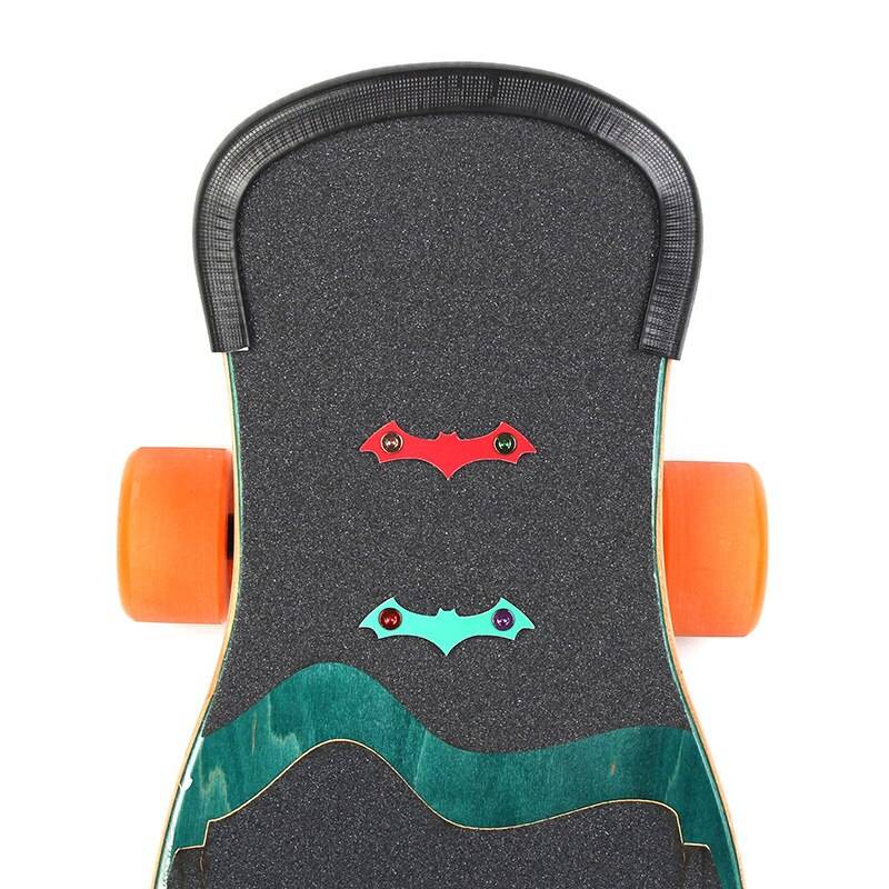 1 par universal 30cm skateboard däck skydd skydd u gummi stötfångare bump long board dansbräda krasch gummilist