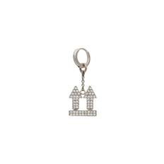 Single Earring - Silver - --