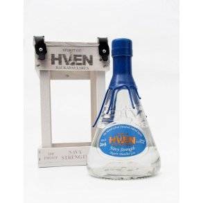 Navy Strenght Gin Spirit of Hven Økologisk, Leveres i åben gaveæske i træ