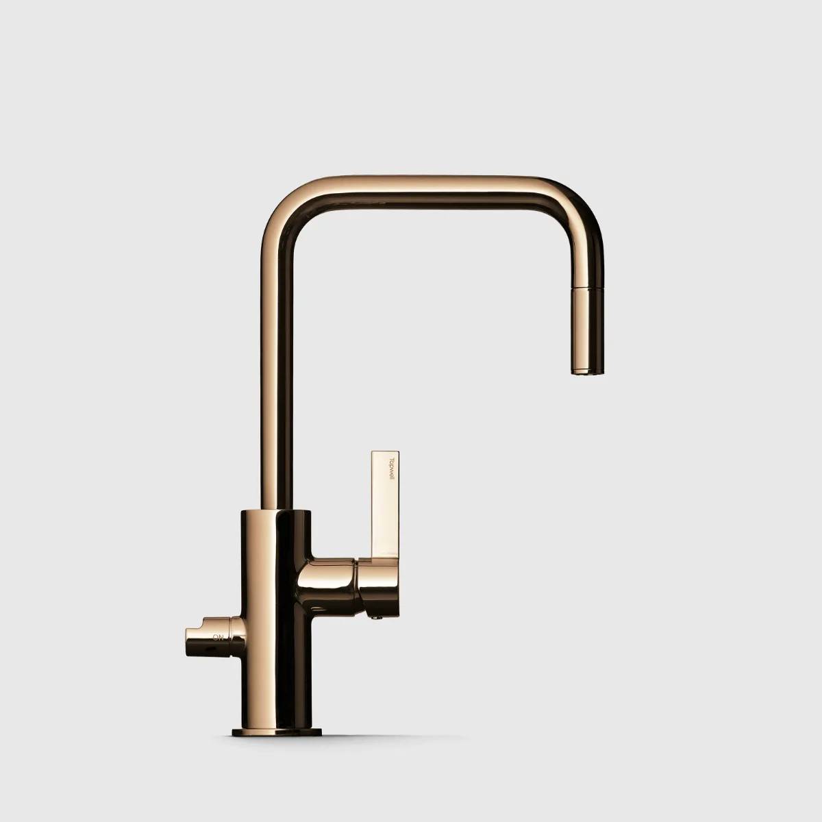 Köksblandare Tapwell ARM887 Mono Mässing