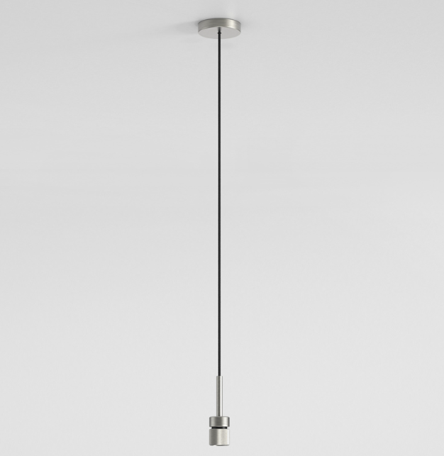 Pendant Suspension Kit 4/Curve fra Astro Lighting - Nikkel / Curve 220 / Klar