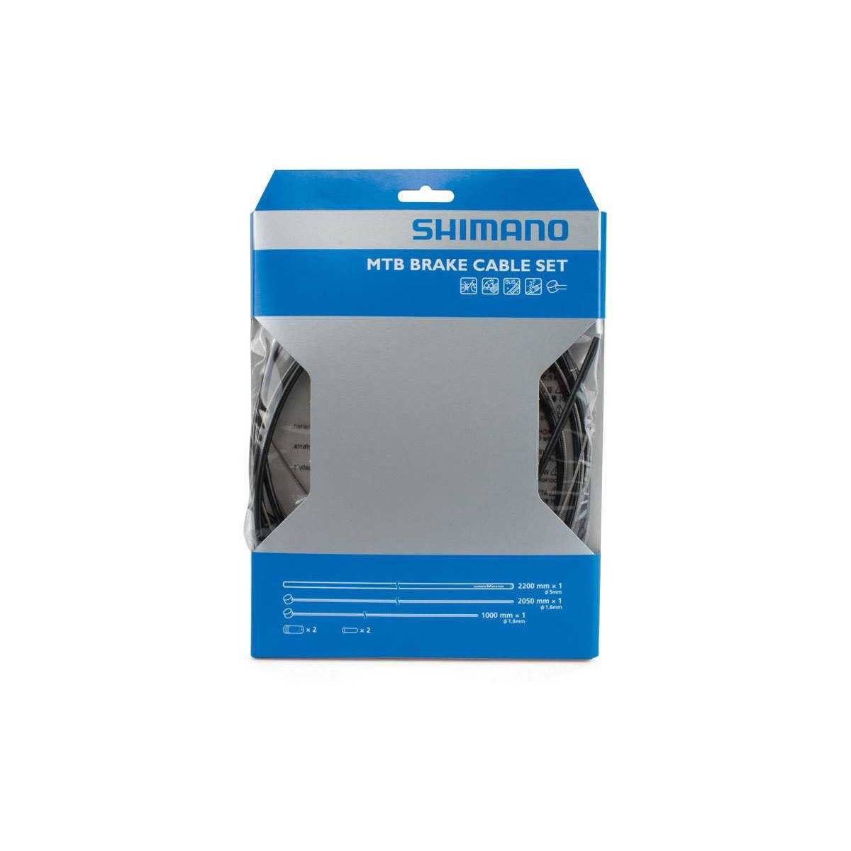 Shimano Bromsvajerset Mountainbike Svart