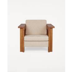 Symmetry Chair | Ash Wood | Oat Fabric