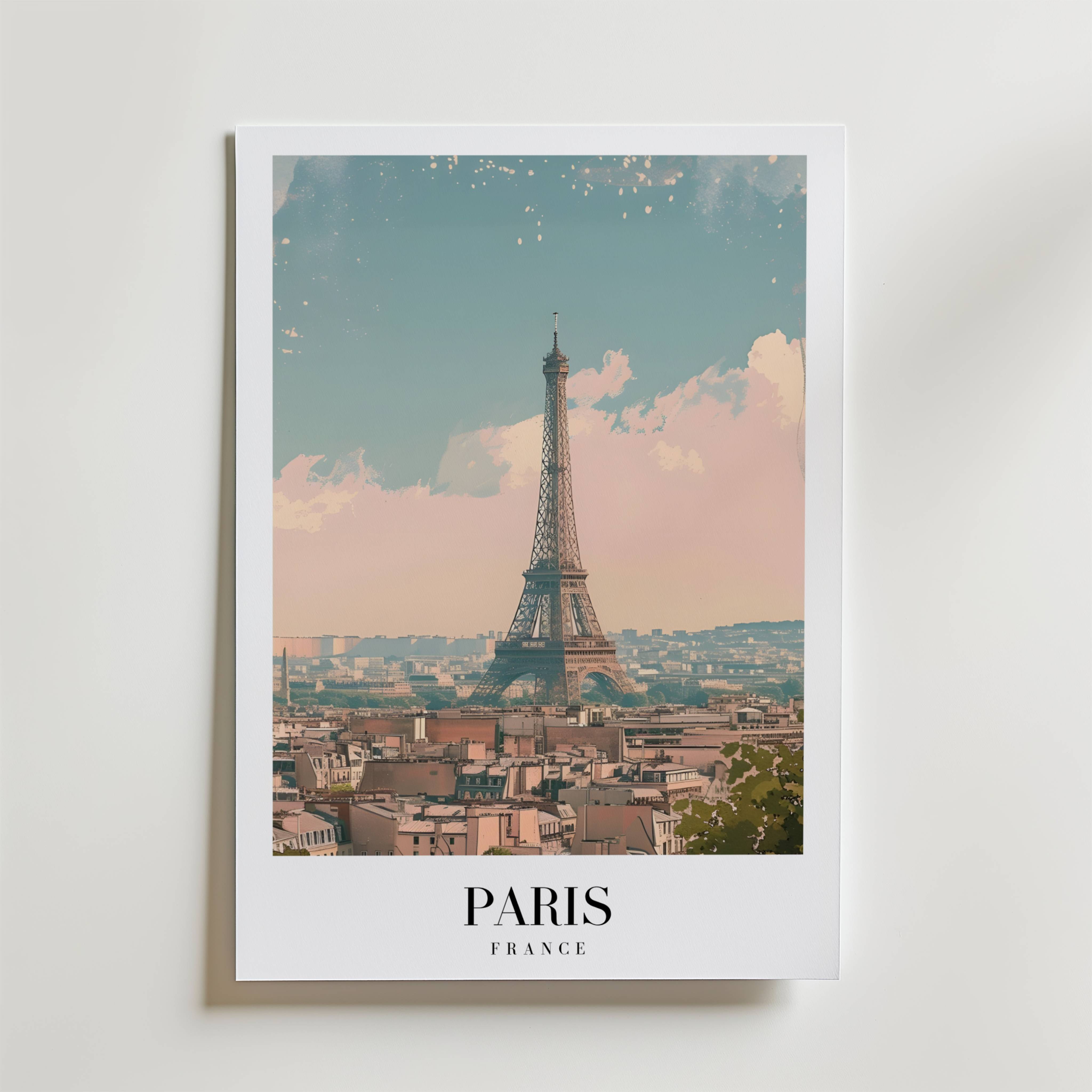 The Paris Poster - Fine Art Poster 40x50 cm