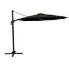 Roma parasol med rotation sort 3m
