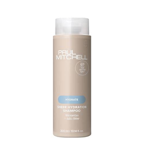 Paul Mitchell Instant Moisture Shampoo – fuktgivande hårtvätt, vårdande schampo perfekt för torrt hår, 300 ml (1-pack)