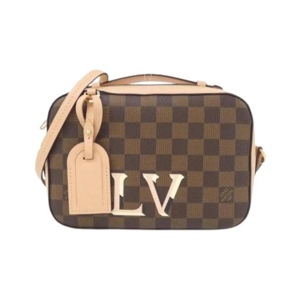 Louis Vuitton Vintage Pre-owned Vintage Skuldertaske - Vintage - Dame - Brun - ONE SIZE - Uld