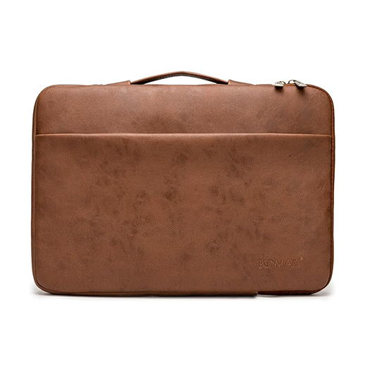 MacBook Pro, Air, Neo 13" - Kinmac® Læder Sleeve M. Håndtag - Brun