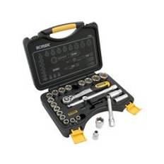Hylsnyckelsats Ironside 1/2" 24 Delar
