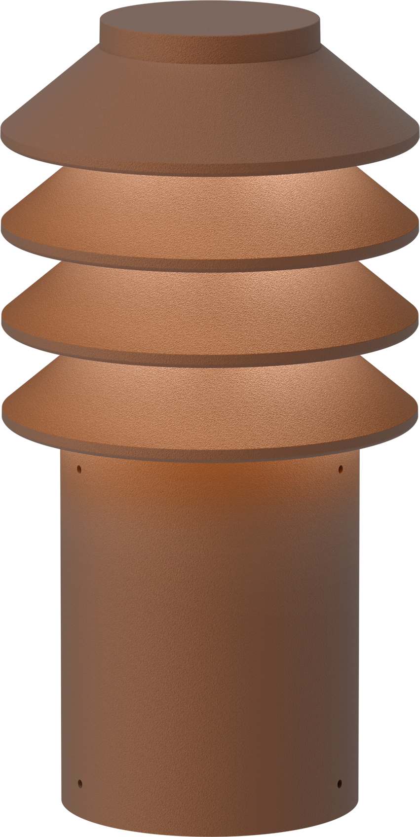 Bysted garden corten lav led spydmonteret ekskl. adapter