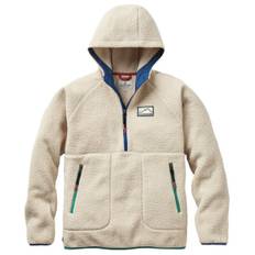 Passenger Women's Maine 2.0 1/2 Zip Recycled Sherpa Fleece Fleecejakke Damer størrelse XL farve beige