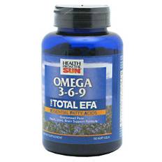 Health From The Sun, Total EFA, 90 Caps