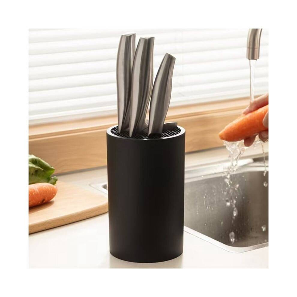 Knife Holder Inserted Knives Storage Stand Fruit Knife Cleaver Chop Bone Knife Scissors Organizer Kitchen Accessories A