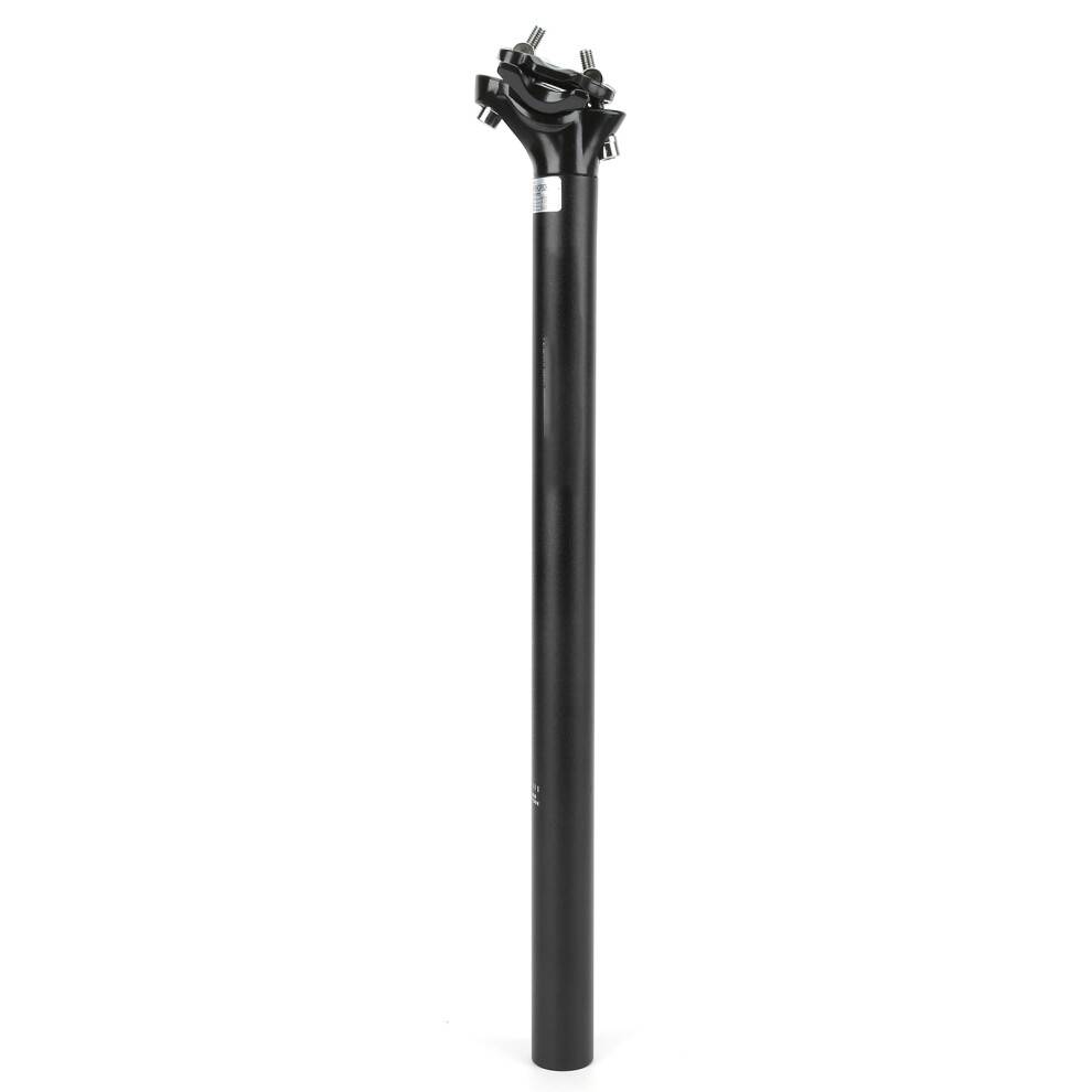 Cykelsadelpind i aluminiumslegering, 27,2x400 mm vinkeljusterbar sadelpind til kompatibilitet med racercykler, mountainbikes og BMX (anodiseret