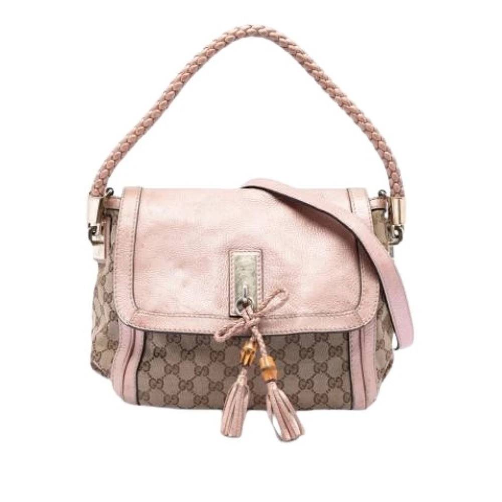 Gucci Vintage - Pre-owned Bella Satchel Vintage - Dam - ONE Size - Läder