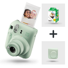 Fujifilm Instax Mini 12 Mint Grøn (kamera + taske + film)