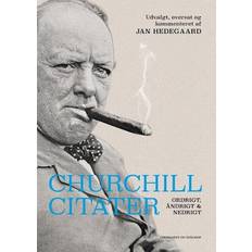 Churchill citater - Brugt Bog- Jan Hedegaard