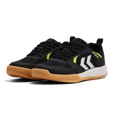 Hummel PIII Power Play Pro Hallenschuh Kinder schwarz gelb weiß