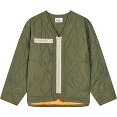 Mads Nørgaard - Copenhagen Poly Twill Alice Jacket Kvinde Grøn Overgangsjakker Str 38 - hos Magasin