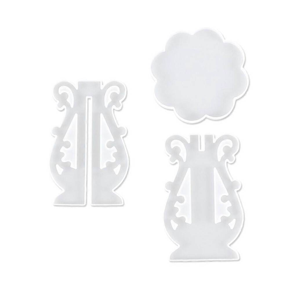 DIY Holder Silicone Coaster Tray Mold Crafting Resin Epoxy Making Casting