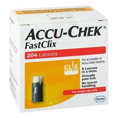 ACCU-CHEK FastClix 200+4 sterile Lanzetten