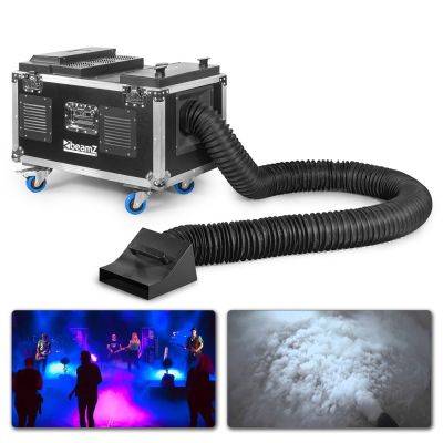 FYNDHÖRNAN / Beamz Pro LF3000 Low Fogger vattenbaserad Flightc, LF3000 kompakt lågrökmaskin, tung rök