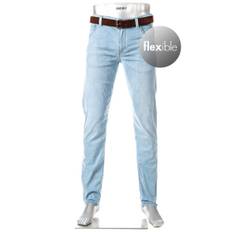 Alberto Herren Jeans blau Tencel