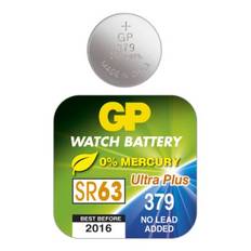 Knappcellsbatteri GP 379 SC1 / SR521SW