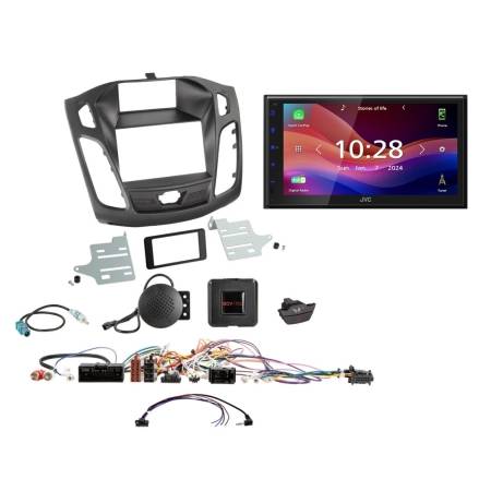 JVC KW-M695DBW bilstereopakke til Ford Focus 2011-2015
