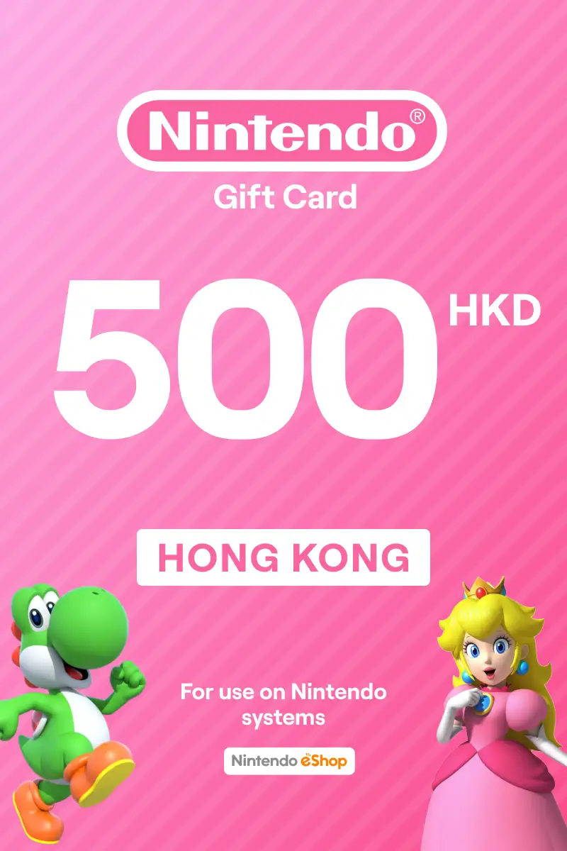 Nintendo eShop $500 HKD Gift Card (HK) - Digital Code.