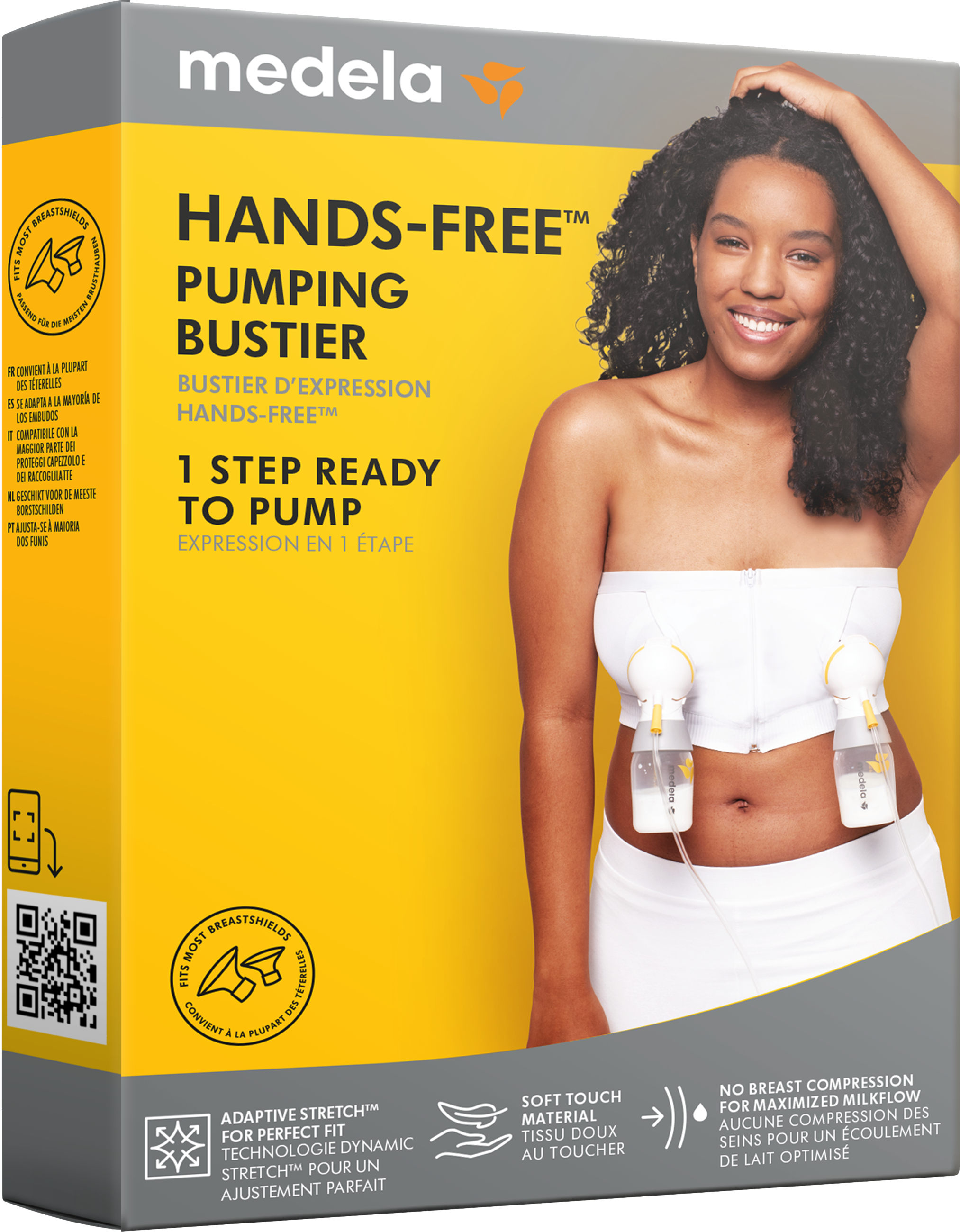 Medela Handsfree pumpbustier, svart XL 1 st