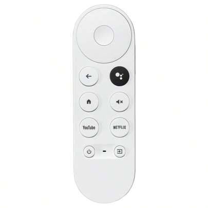 ABS-ersättningsdelar för Chromecast TV röststyrd trådlös fjärrkontroll G9N9N GA01919/20/23 - Vitt (En-Storlek)