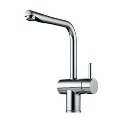 Børma A1 Køkkenarmatur stainless look L-tud 200 mm tudfremspring