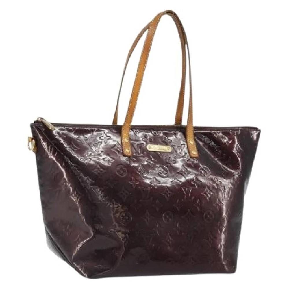 Louis Vuitton Vintage Pre-owned Tote Bag - Vintage - Dame - Lilla - ONE SIZE - Læder