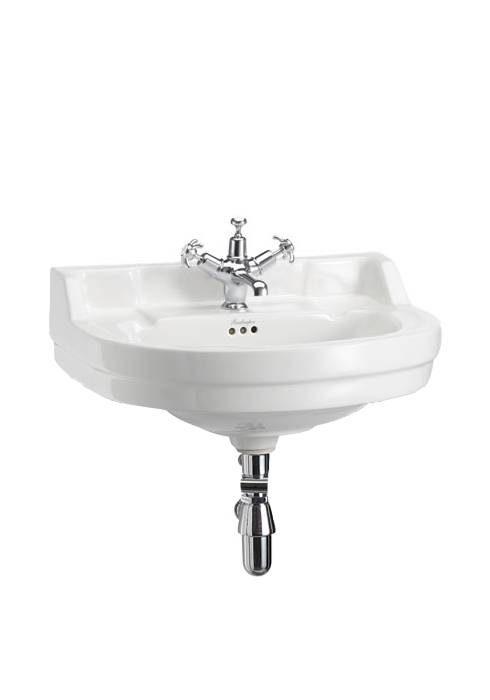 Burlington Tvättställ Edwardian Runt 56 (1 blandarhål)