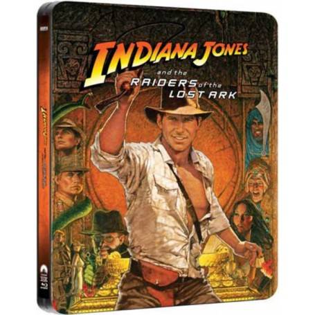 Indiana Jones and the Raiders of the Lost Ark - (Ltd Steelbook) (Blu-ray) (Import svensk text)