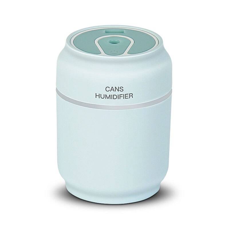 3 in 1 200ml burkar luftfuktare mini ultraljud bil luftfuktare led nattlampa usb fläkt eterisk olja arom diffusor luftfräschare